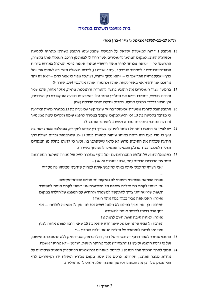 ניב אביטל ננזף על ידיד השופט לאחר ניסיון שלדושל של עו"ד אסף דוק