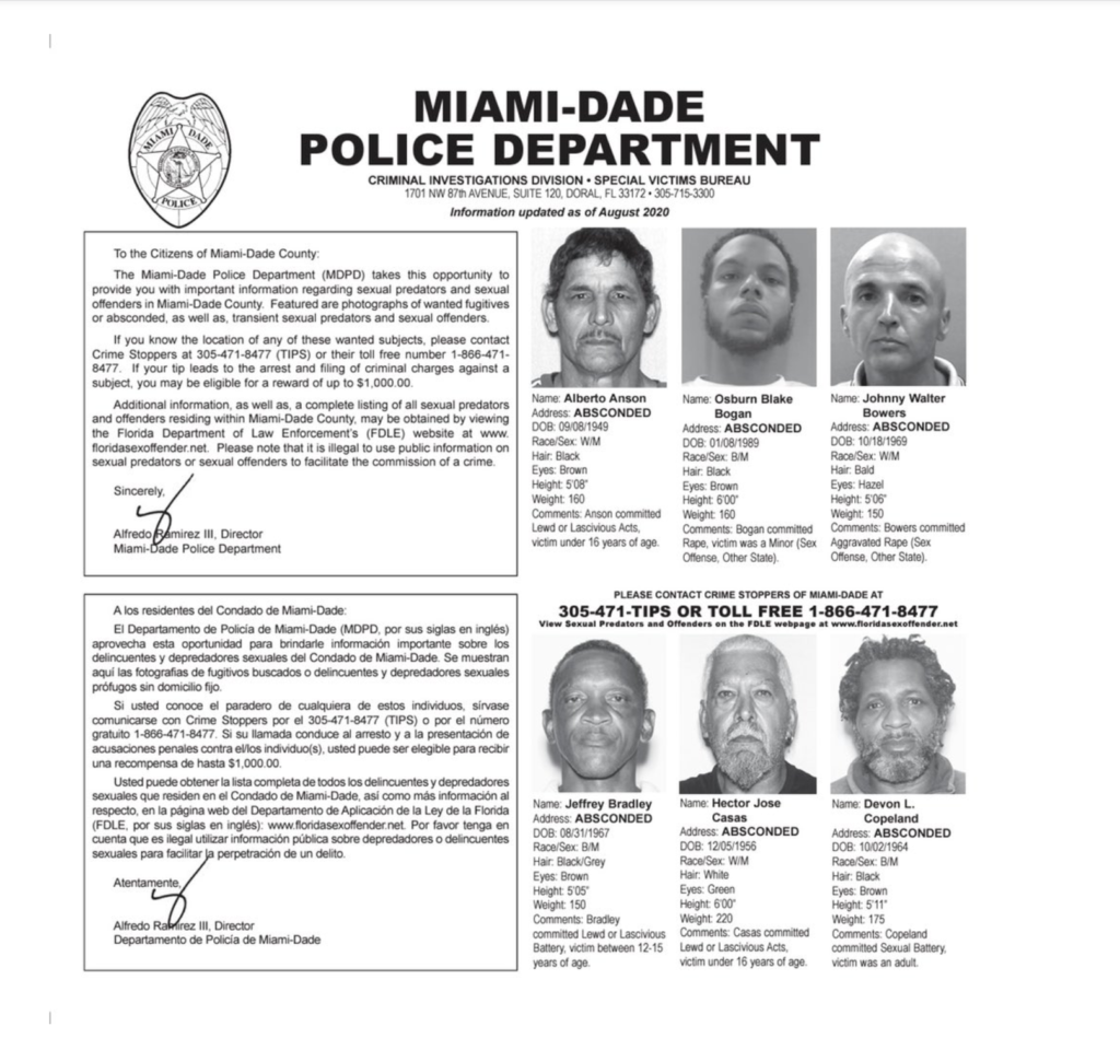 פרסום של עברינין מין בארהב